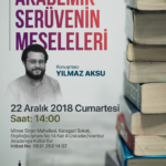 Yılmaz AKSU – Akademik Serüvenin Meseleleri